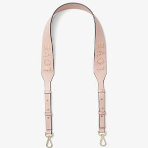 Michael Kors Love Studded Leather Shoulder Strap